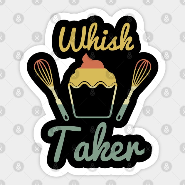 Whisk Tasker Sticker by TeddyTees